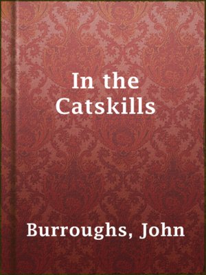 cover image of In the Catskills
